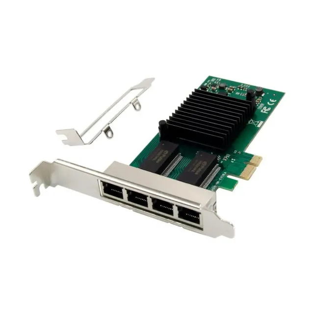 Microconnect I340 netwerkkaart PCIe x1 quad RJ45