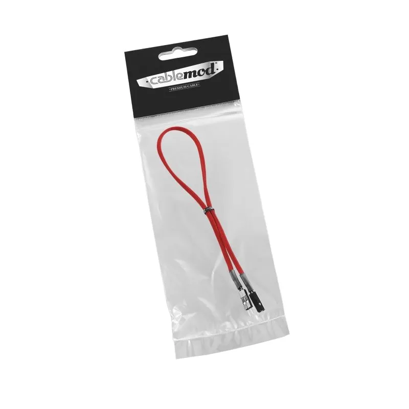 CableMod ModFlex chassis I/O verlengkabel 30cm rood