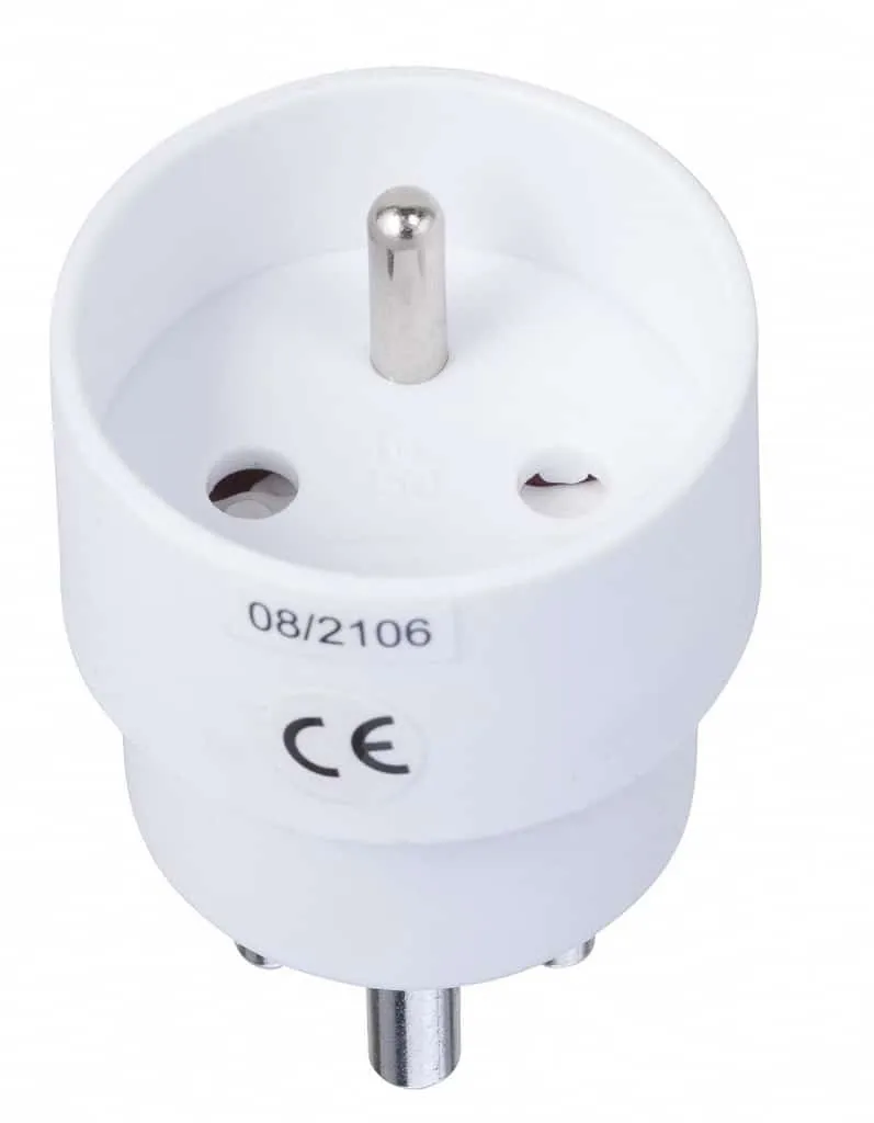 Microconnect GRUPADK schuko adapter DK geaard