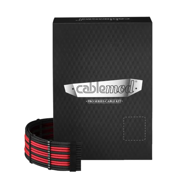 CableMod RT-Series PRO ModMesh kabelset zwart/rood ASUS