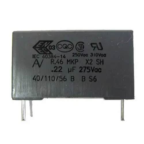 T.E.G. ontstoorcondensator 220nF 275VAC 22,5mm