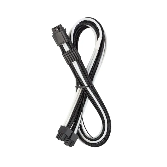CableMod E-Series Pro 12VHPWR PCI-e kabel zwart wit 60cm