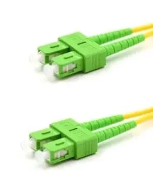 Microconnect SC-SC glasvezelkabel OS2 5m geel singlemode