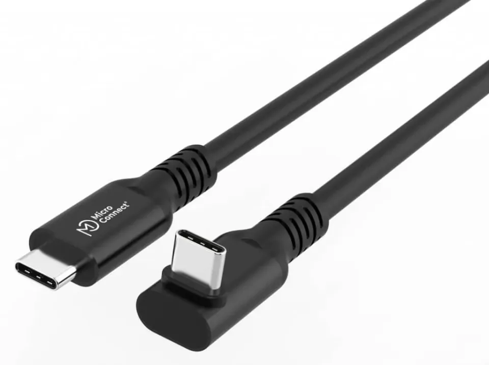 Microconnect Premium USB-C kabel haaks 0,25m 100W 20Gbps