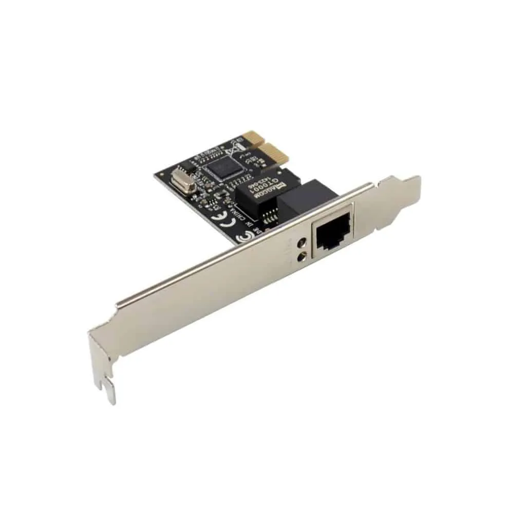 Microconnect PCIe netwerkkaart RTL8111C gigabit RJ45