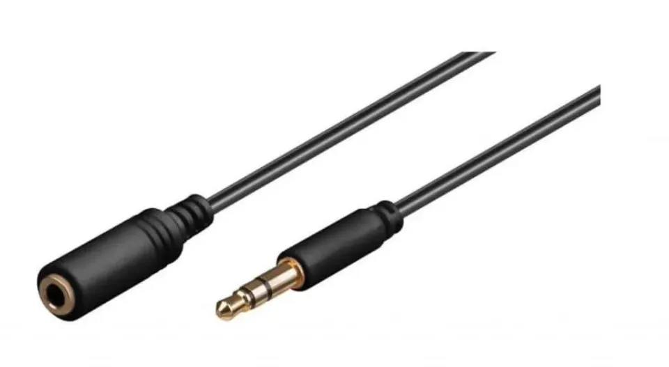Microconnect 3.5mm Mini Jack Verlengkabel 1m Audio
