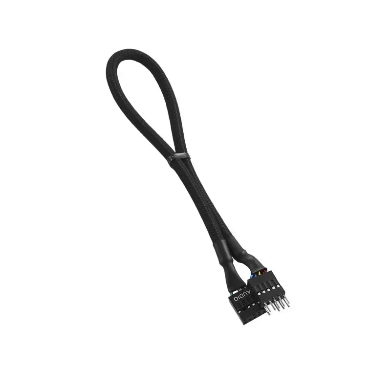 CableMod ModFlex audio verlengkabel zwart 30cm