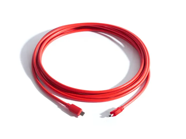 IQwire Legacy tetherkabel USB-C Mini-B 5m recht