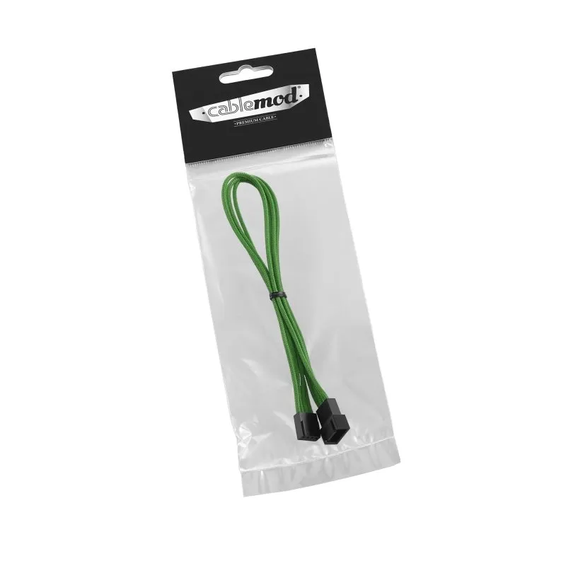CableMod ModFlex fan extension kabel 30cm groen