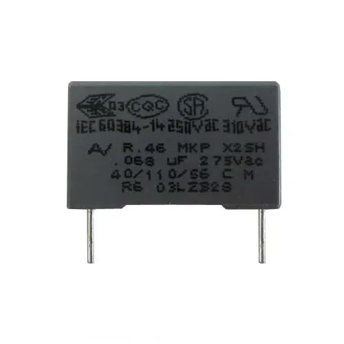 T.E.G. Ontstoorcondensator 68nF 275VAC 15mm