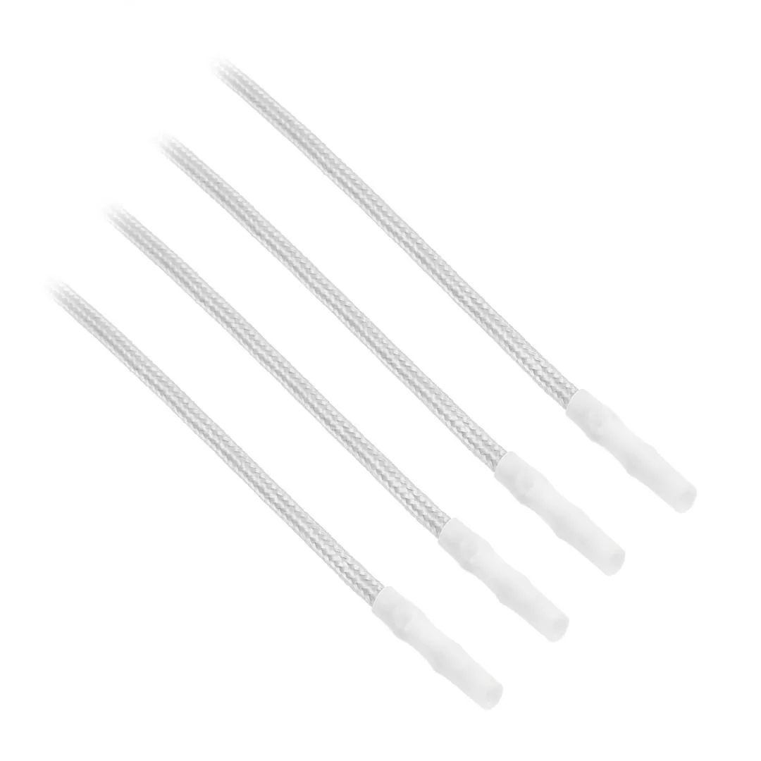 CableMod ModFlex Sleeved Wires 40cm wit 4-pack losse draden