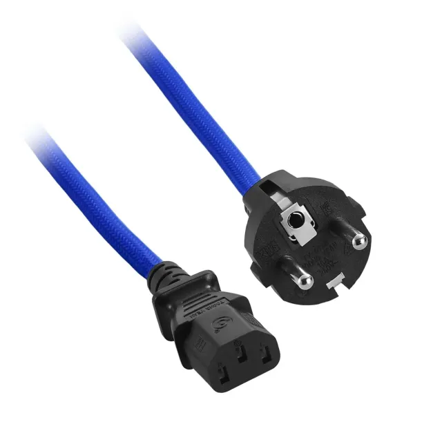 CableMod ModMesh stroomkabel C13 blauw 2m koper