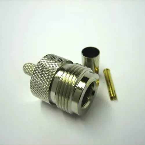 T.E.G. N female plug RG58U krimp 50 Ohm