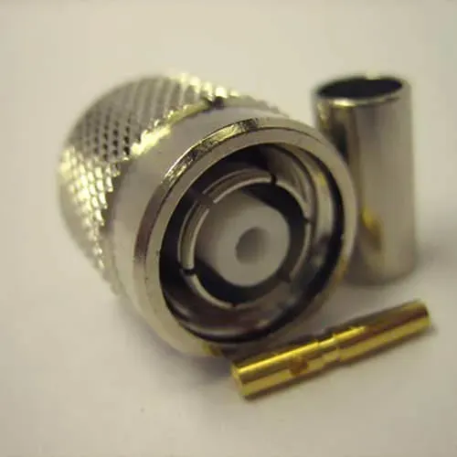 T.E.G. TNC female plug connector RG58 reverse polarity