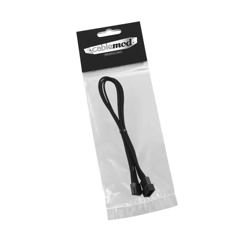 CableMod ModFlex 4-pin ventilator verlengkabel 30 cm zwart