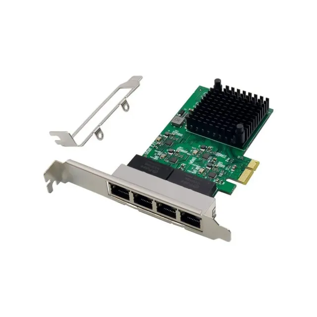 Microconnect RTL8111H netwerkkaart PCIe 4x RJ45 gigabit