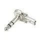 T.E.G. Jackstekker 6.3mm Stereo Haaks Metaal