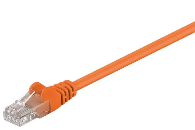 MicroConnect CAT5e U/UTP netwerkkabel 10 m oranje