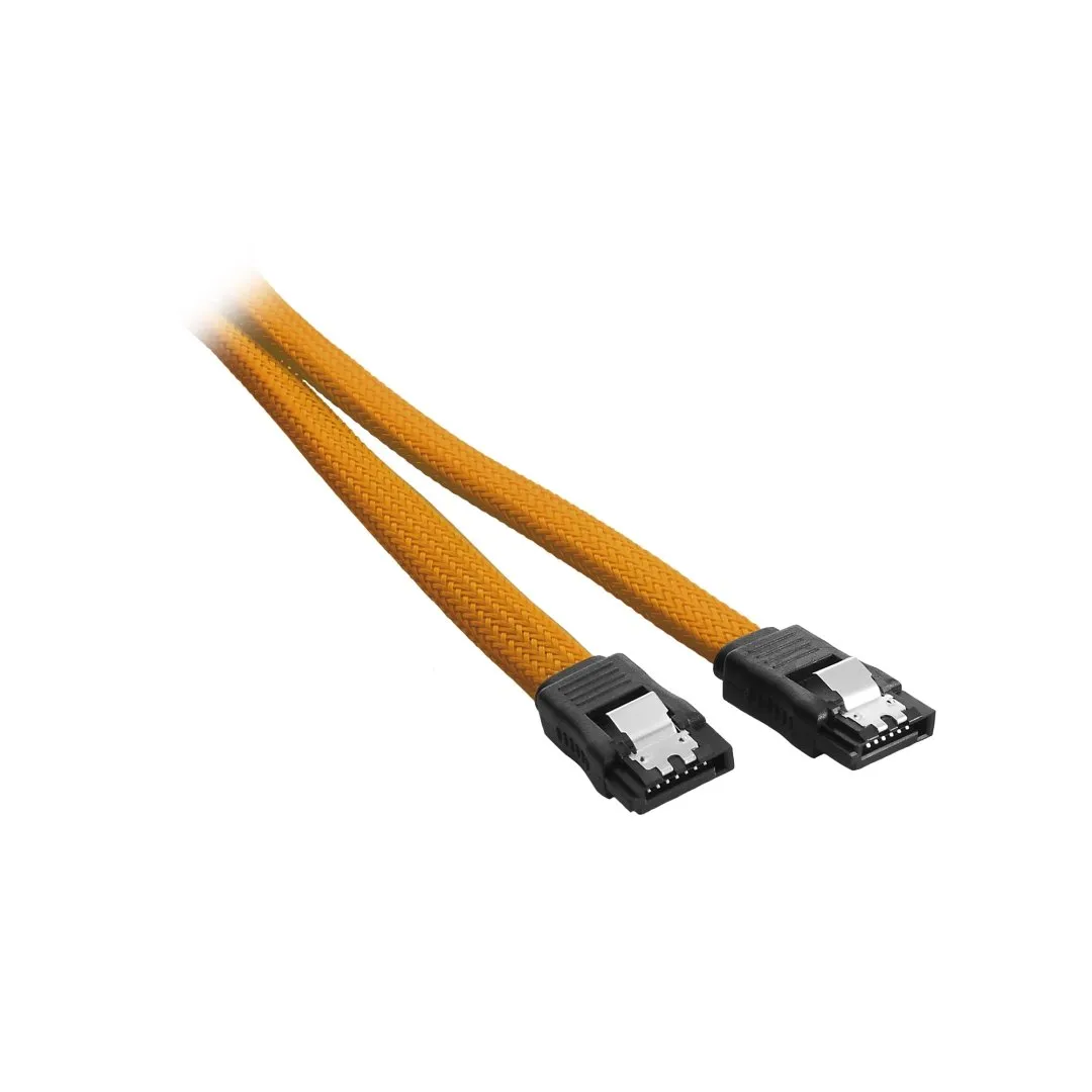 CableMod ModMesh SATA 3 sata kabel 60cm oranje