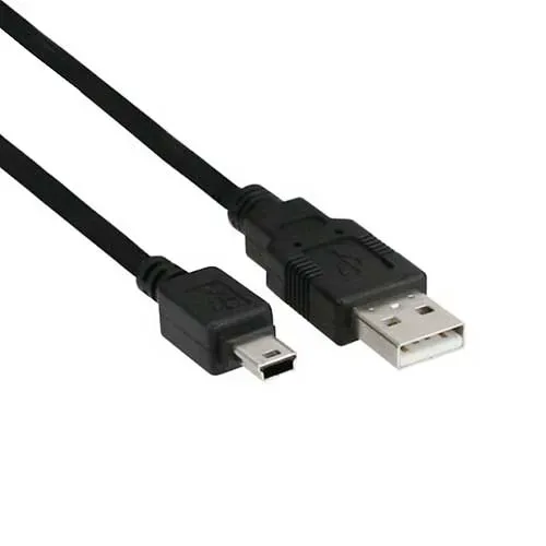 T.E.G. USB 2.0 A Mini 5-pin verloopkabel 1m