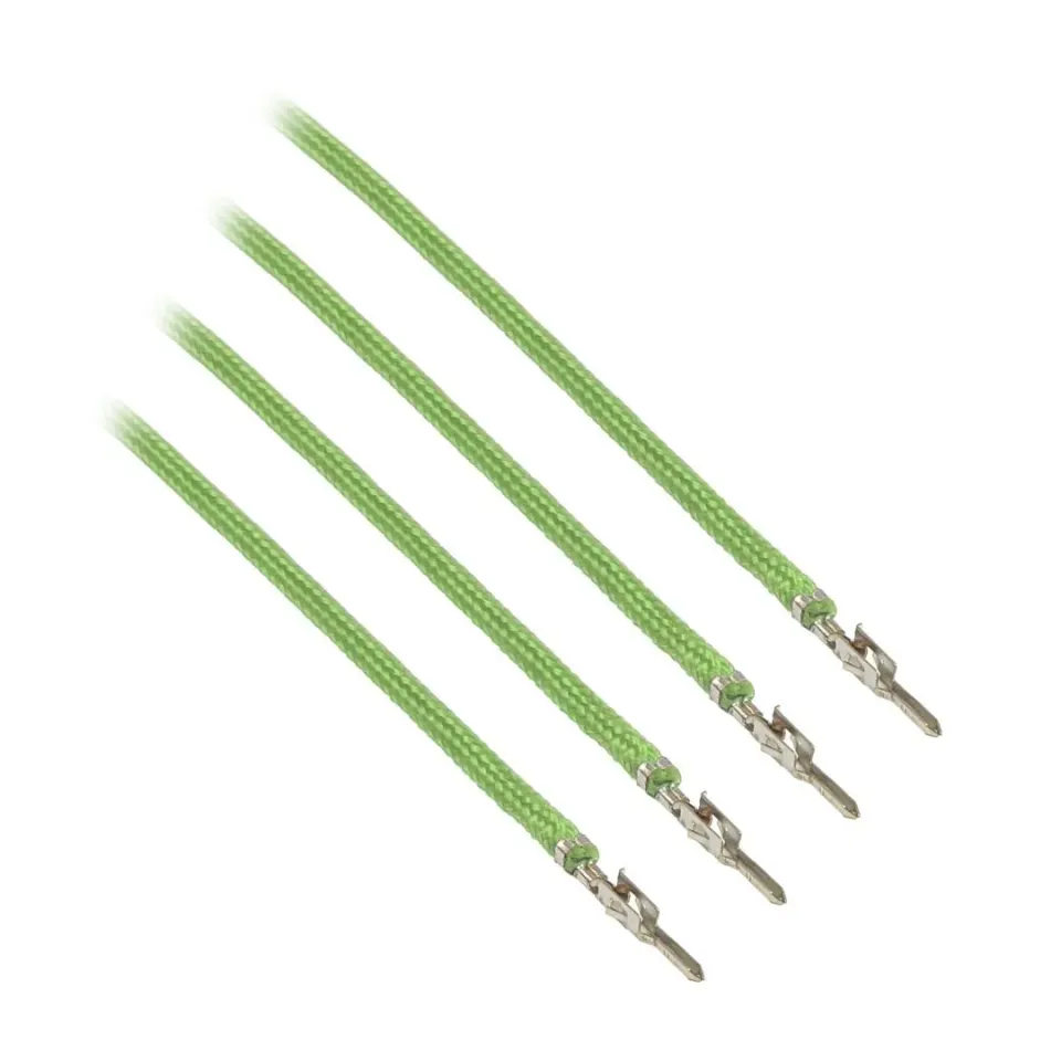 CableMod ModFlex sleeved wire 60cm lichtgroen 4-pack