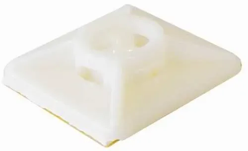 T.E.G. plakzadel 25x25 mm geel 100 stuks zelfklevend
