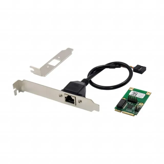 Microconnect MiniPCIe RTL8125B netwerkkaart 2.5G RJ45