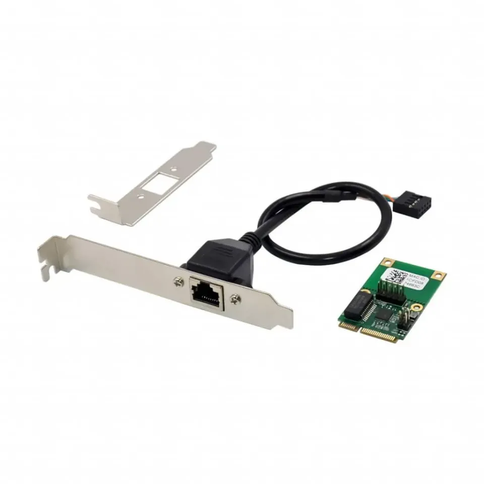 Microconnect MiniPCIe RTL8125B netwerkkaart 2.5G RJ45