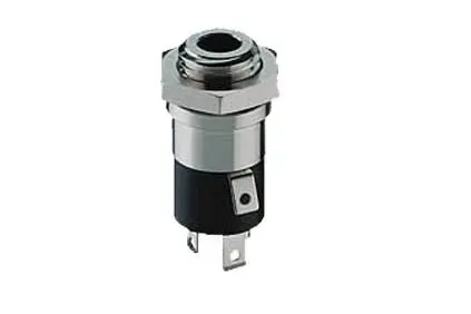 T.E.G. Chassisdeel 3,5mm Stereo 4-Voudig 1-Gats