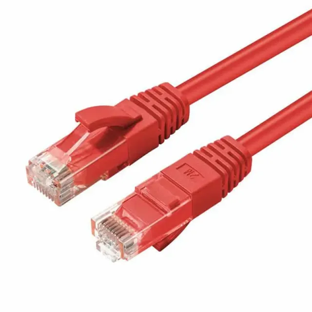 Microconnect CAT6 U/UTP netwerkkabel 7m rood onafgeschermd