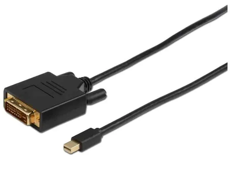 Microconnect Mini DisplayPort 1.2 DVI-D kabel 1m