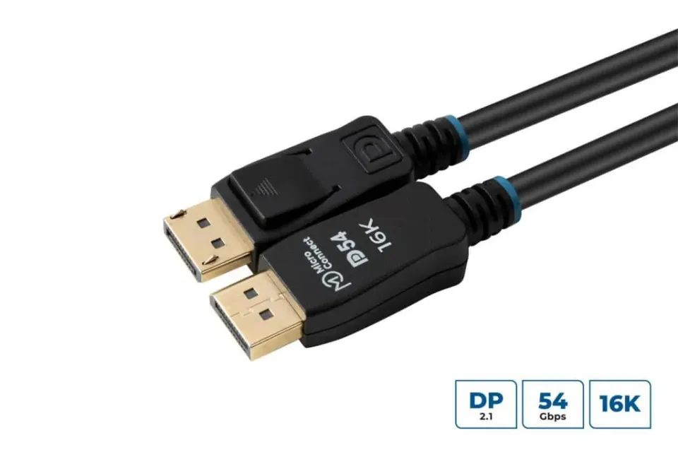 Microconnect DisplayPort 2.1 kabel 3m zwart 16K