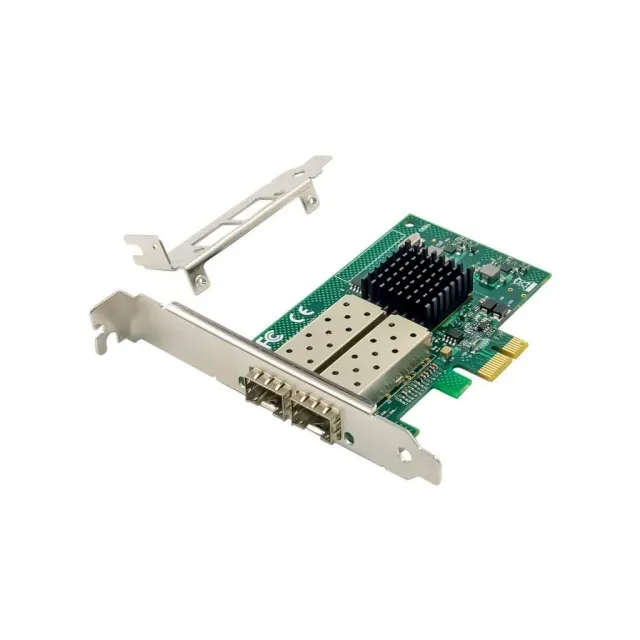 Microconnect Intel 82576 netwerkkaart PCIe dual SFP