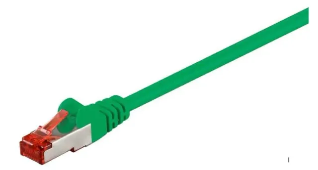 Microconnect CAT6 F/UTP netwerkkabel 0,5m groen afgeschermd