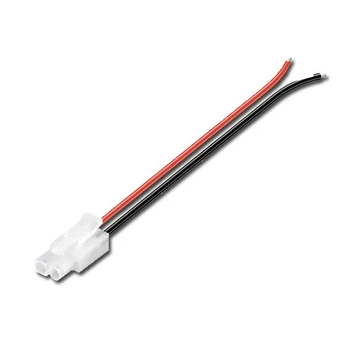 T.E.G. 2-polig female stekker voor powerpacks 1,5mm²