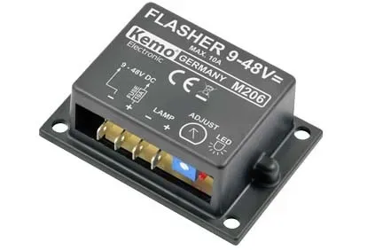 T.E.G. knipperlicht module 9-48V DC gloeilamp led