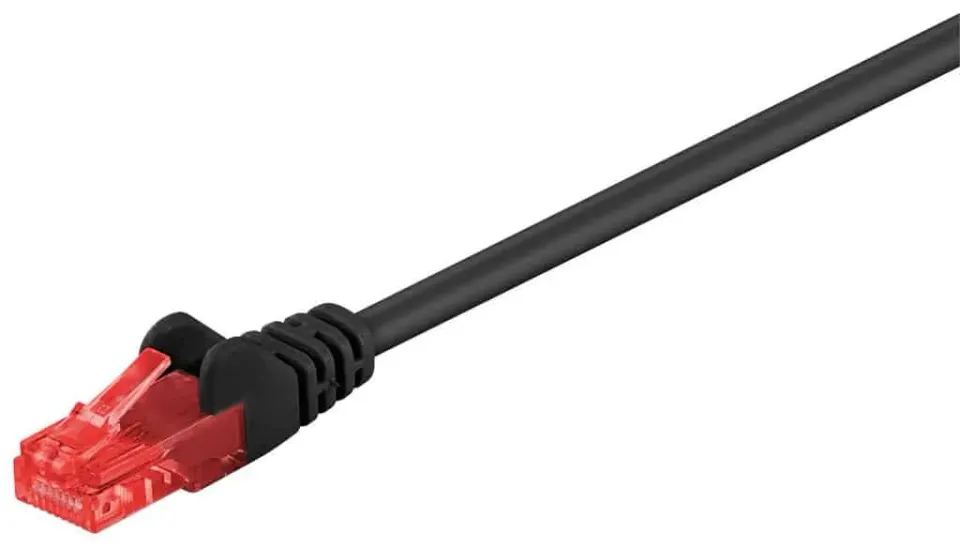 Microconnect CAT6 U/UTP netwerkkabel 2m zwart