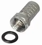 T.E.G. F-connector Twist-On 20mm 6,0mm coax