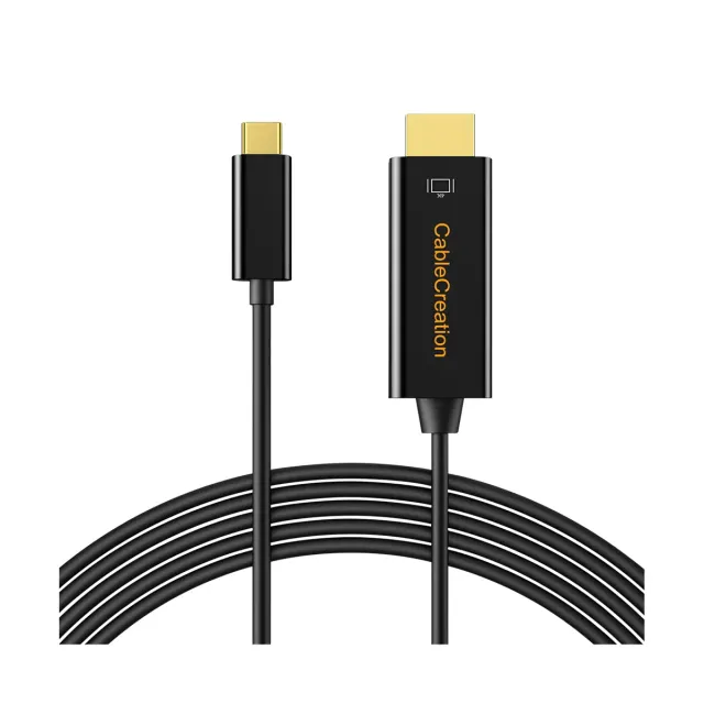 CableCreation USB C naar HDMI kabel 0,9m 4K zwart