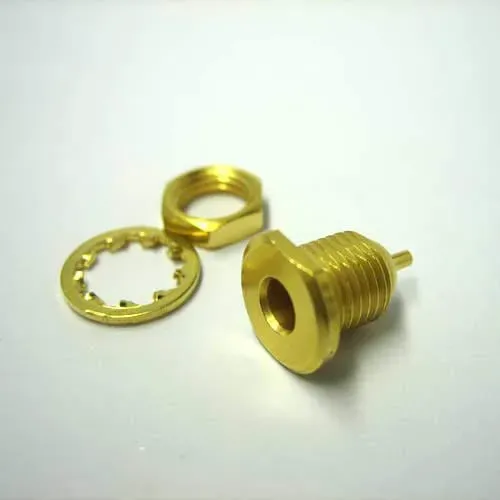 T.E.G. MCX female chassisdeel coaxconnector 6GHz