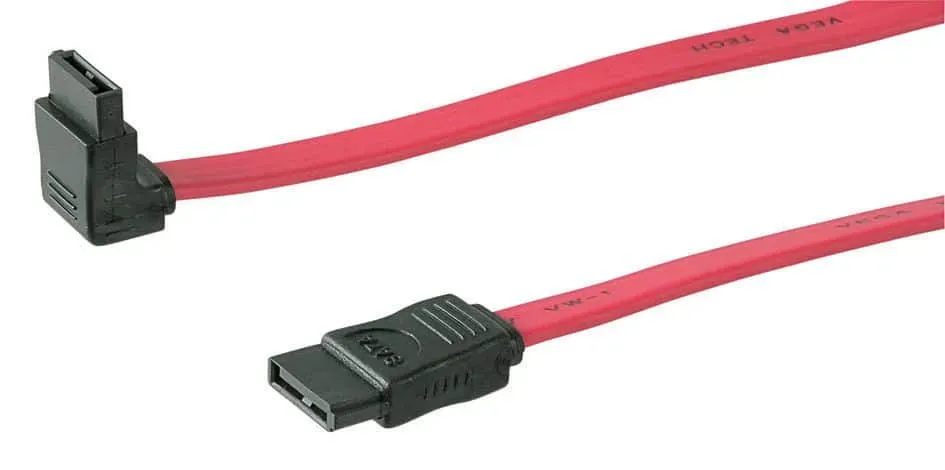 MicroConnect SATA kabel 50 cm haaks