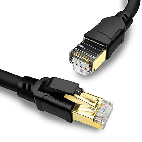 Yauhody Y-NC8-RB Cat8 netwerkkabel zwart RJ45 40Gbps
