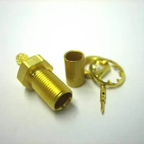 T.E.G. MCX Connector Reverse Male 50 Ohm 6GHz RG174