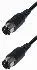 T.E.G. 5-polige DIN kabel 2,5m male-male stereo