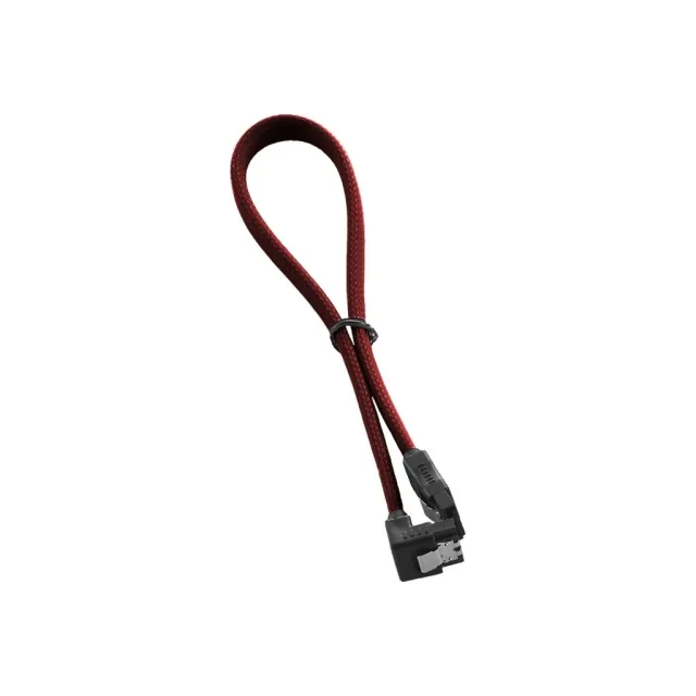 CableMod ModMesh SATA 3 kabel haaks 30cm rood