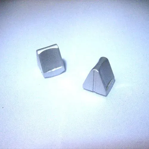 T.E.G. schuifknop 10x10x11 mm dofgrijs