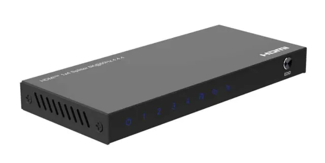 MicroConnect 8K@60Hz HDMI splitter 1x4 4:4:4 verdeler