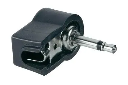 T.E.G. 2,5mm Stereo Stekker Male Haaks Kunststof