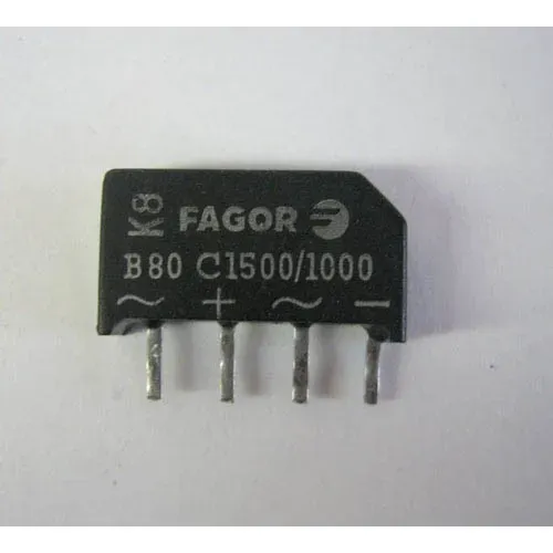 T.E.G. B80C1500 brugcel 80V 1,5A vlak