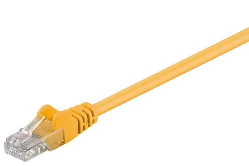 Microconnect CAT5e U/UTP netwerkkabel 15m geel